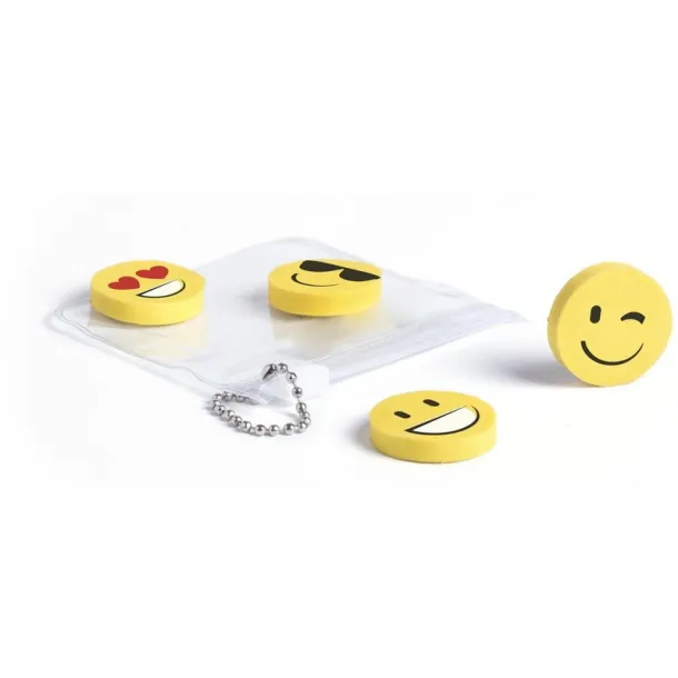  Set gumica za brisanje yellow
