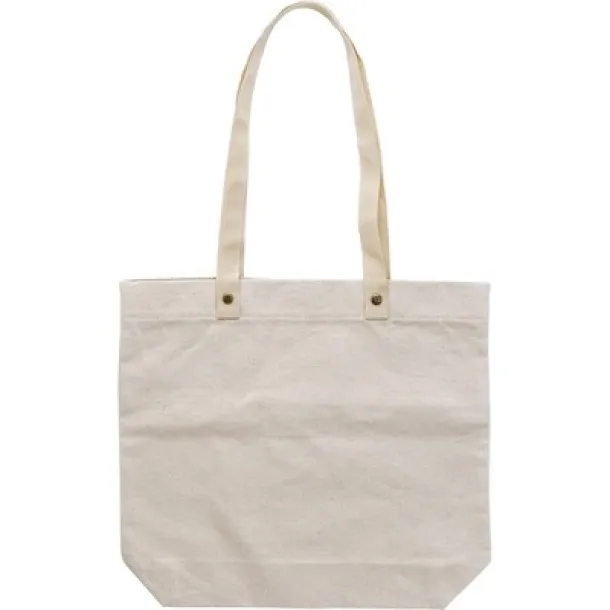  Cotton shopping bag, cotton 380 g/m2 brown