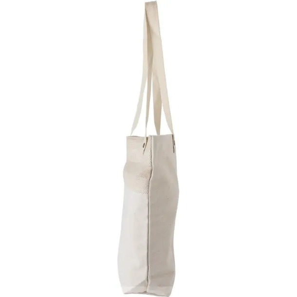  Cotton shopping bag, cotton 380 g/m2 brown