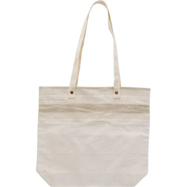  Cotton shopping bag, cotton 380 g/m2 brown