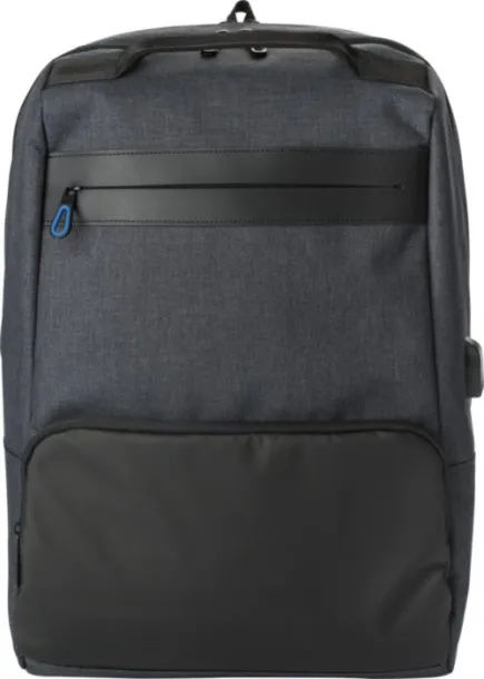 Romy PVC laptop ruksak, 15" Crna