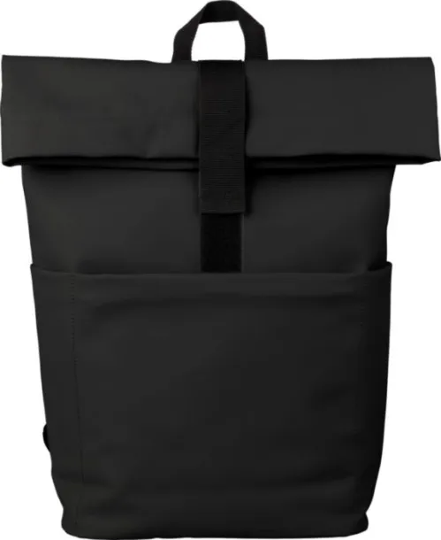 SENTA PU kožni ruksak, 15" Crna