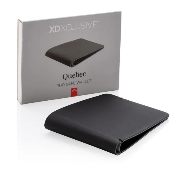  Quebec RFID safe wallet Black 423