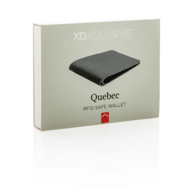  Quebec RFID safe wallet Black 423