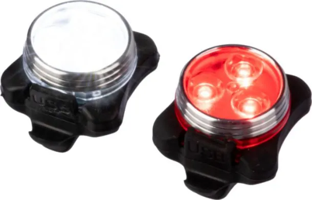 Elisabeth ABS rechargeable bicycle lights 