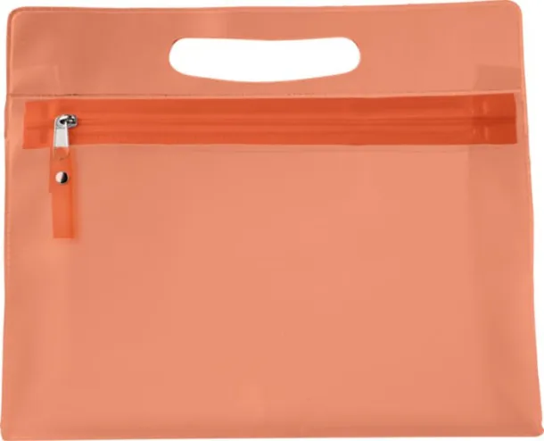 Clyde PVC toilet bag orange