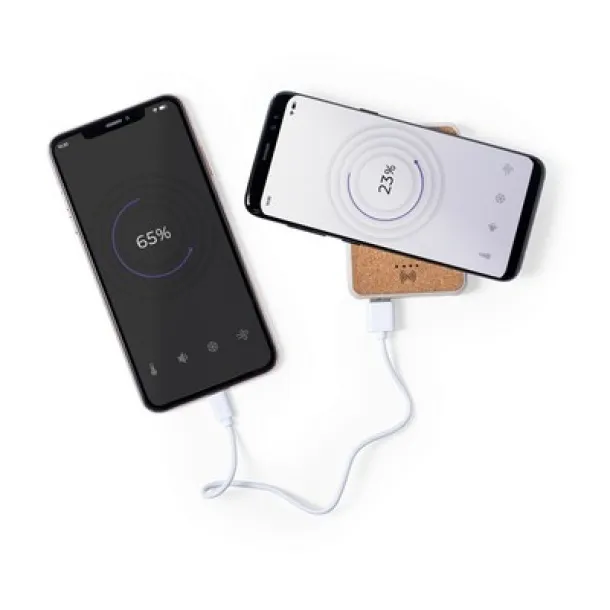  Wireless power bank 5000 mAh, wireless charger 5W neutral