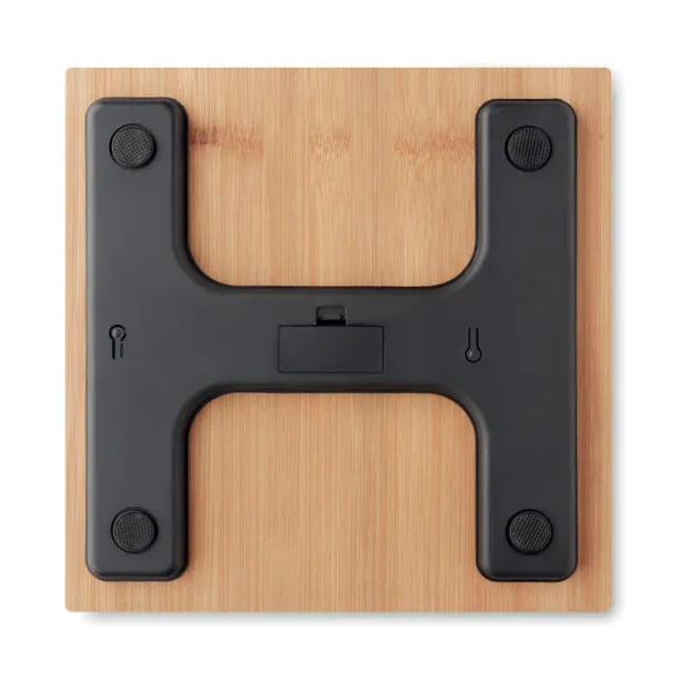 PESA SCALE Bamboo bathroom scale Wood