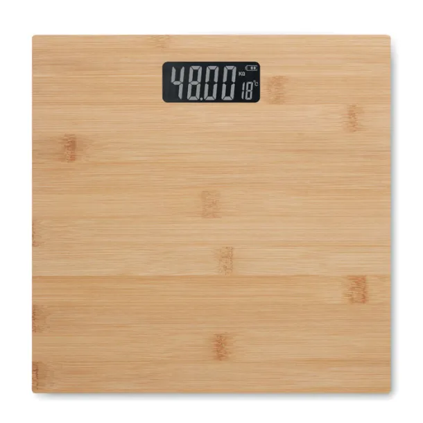 PESA SCALE Kupaonska vaga od bambusa Drvo