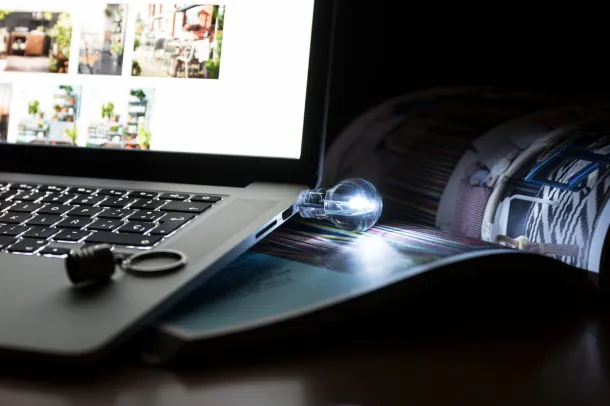 Sleut USB flash drive Transparent Silver