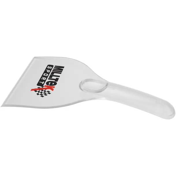 Artur curved plastic ice scraper White
