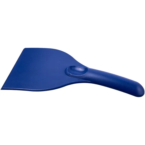 Artur curved plastic ice scraper Dark blue