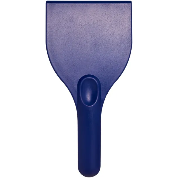 Artur curved plastic ice scraper Dark blue