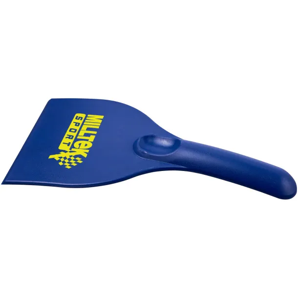 Artur curved plastic ice scraper Dark blue