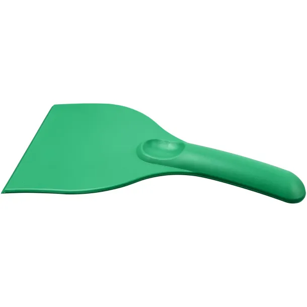 Artur curved plastic ice scraper Green