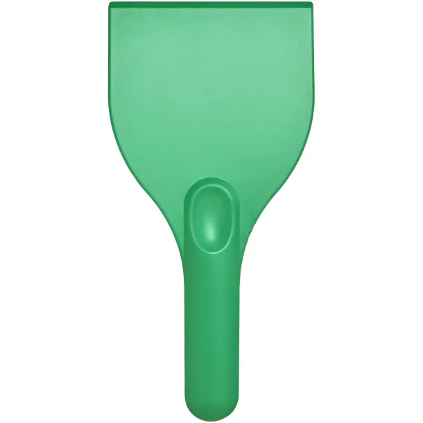 Artur curved plastic ice scraper Green