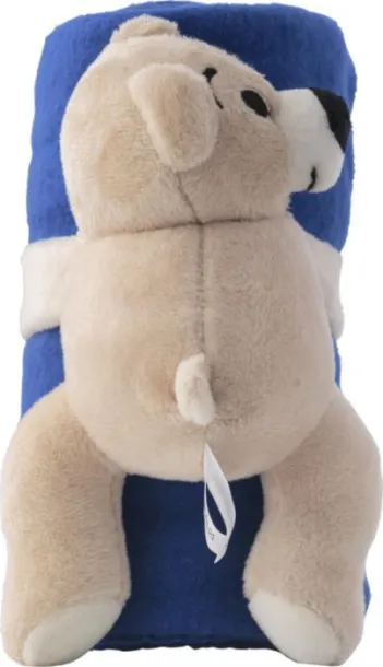 Owen Plush toy bear with fleece blanket 