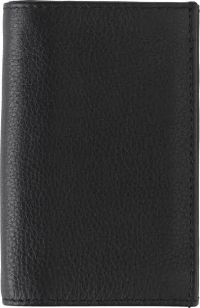  Split leather credit card wallet Roy black