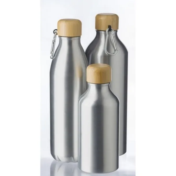  Sports bottle 400 ml silver