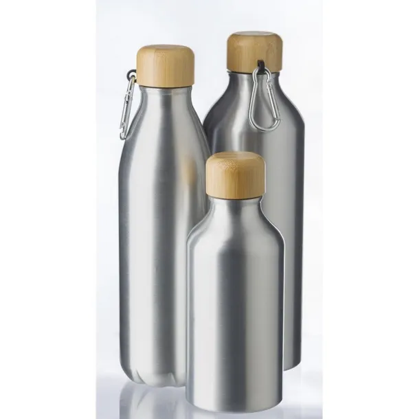  Sports bottle 400 ml silver