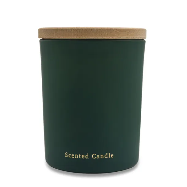 SOMONTE soy wax candle Green