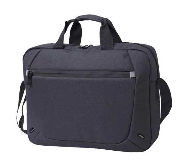  Marseille Messenger laptop torba - Shugon Black Melange Siva