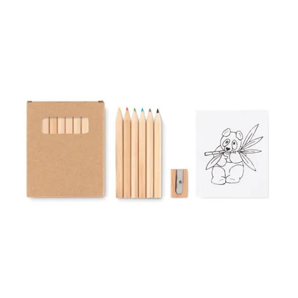 LITTLE VANGOGH Set za bojanje Bež