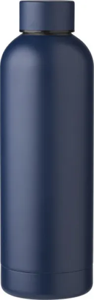 ISAIAH Recycled stainless steel bottle navy