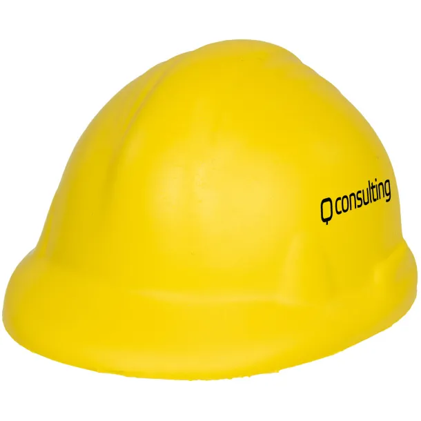 Sara hard hat stress reliever Yellow