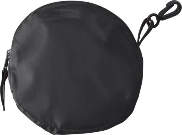 MILEY Sklopiva vrećica za kupovinu od poliestera Crna