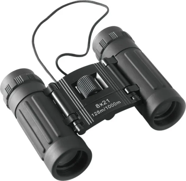 TOBEY Aluminium binoculars black