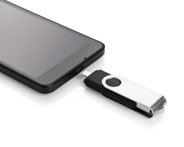 TWISTER 8 GB OTG USB memorijski stick Crna