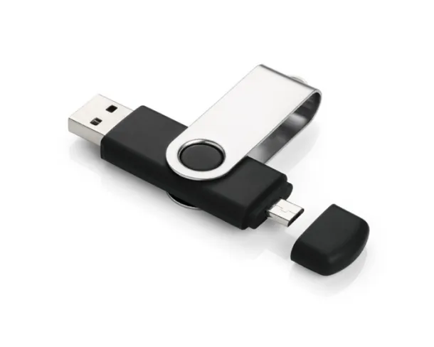 TWISTER 8 GB OTG USB memorijski stick Crna