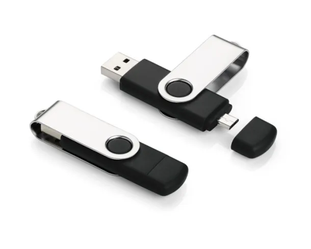 TWISTER 8 GB OTG USB memorijski stick Crna