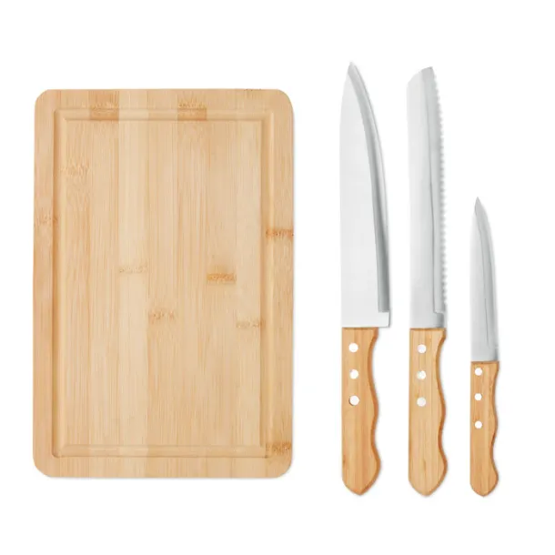 SHARP CHEF Bamboo cutting board set Wood