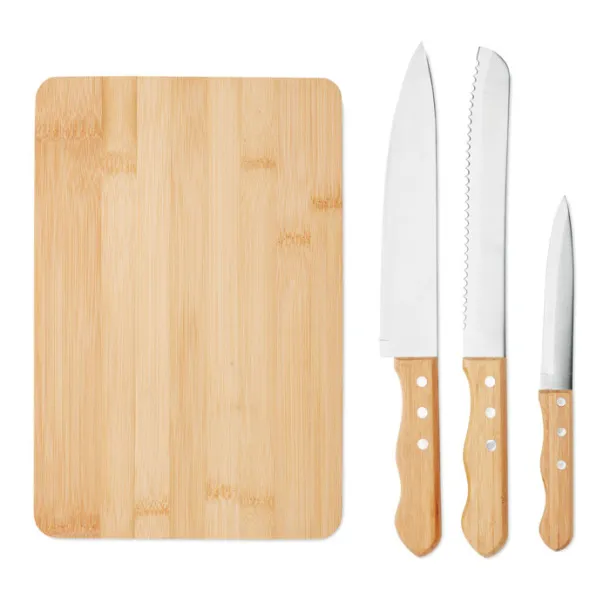 SHARP CHEF Bamboo cutting board set Wood