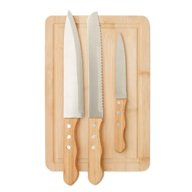 SHARP CHEF Bamboo cutting board set Wood