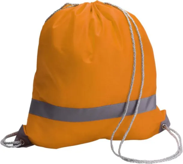  Polyester (190T) drawstring backpack Sylvie orange