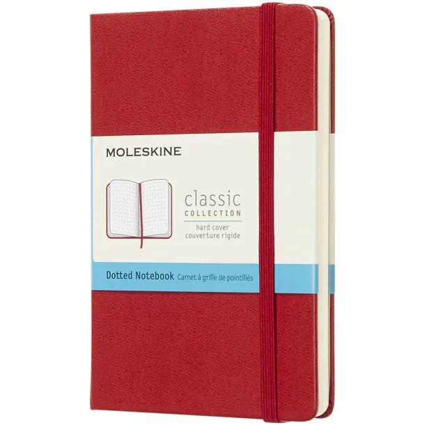 Moleskine Classic PK hard cover notebook - dotted - Moleskine Scarlet red