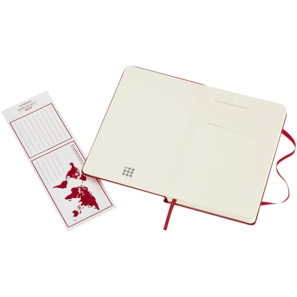 Moleskine Classic PK notes s tvrdim koricama - Moleskine Scarlet red