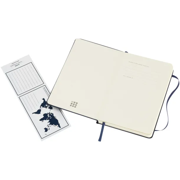 Moleskine Classic PK hard cover notebook - dotted - Moleskine Sapphire blue