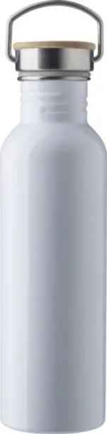 POPPY Stainless steel drinking bottle Bijela