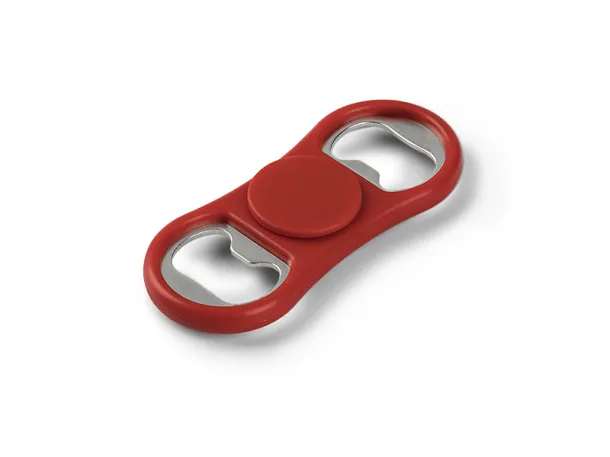 FIZZ spinner - bottle opener Red