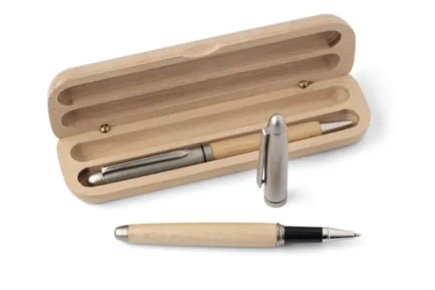 Oliviero Beechwood writing set