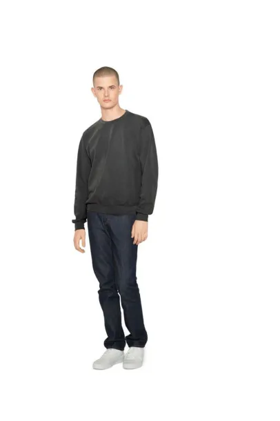  UNISEX FRENCH TERRY GARMENT DYED CREW - American Apparel Faded Lieutenant