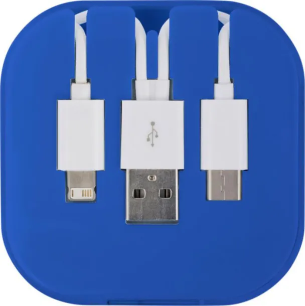 Jonas ABS cable set  cobalt blue