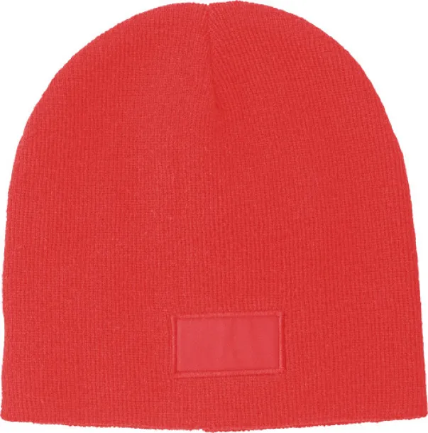 CHELSEA acrylic beanie Crvena