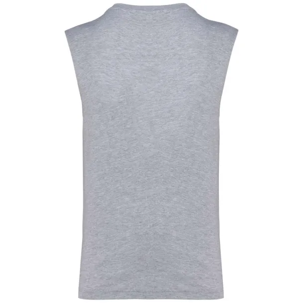  ECO-FRIENDLY MEN SLEEVELESS T-SHIRT - Kariban Oxford Grey