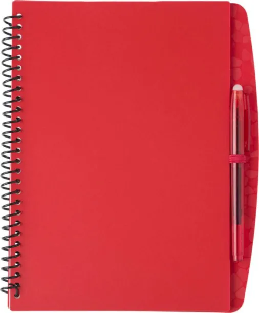 AARON PP notebook Crvena