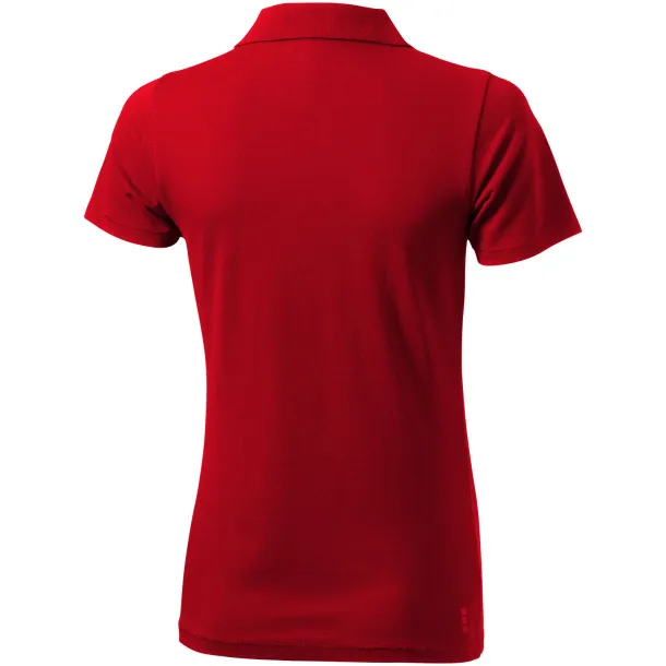 Seller short sleeve women's polo - Elevate Red